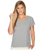 Puma Lux Fashion Tee (medium Gray Heather) Women's T Shirt