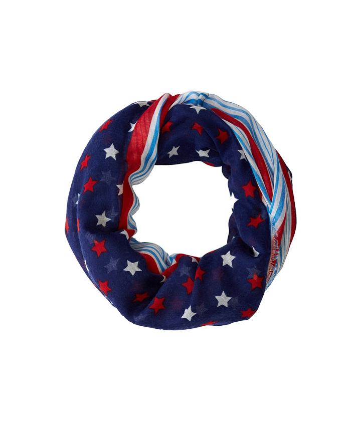 Collection Xiix Stars Stripes Loop (blue) Scarves