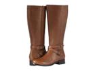Trotters Liberty Wide Calf (cognac Soft Tumbled Leather) Women's Boots