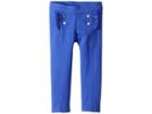 Janie And Jack Ponte Pants (toddler/little Kids/big Kids) (blue 1) Girl's Casual Pants