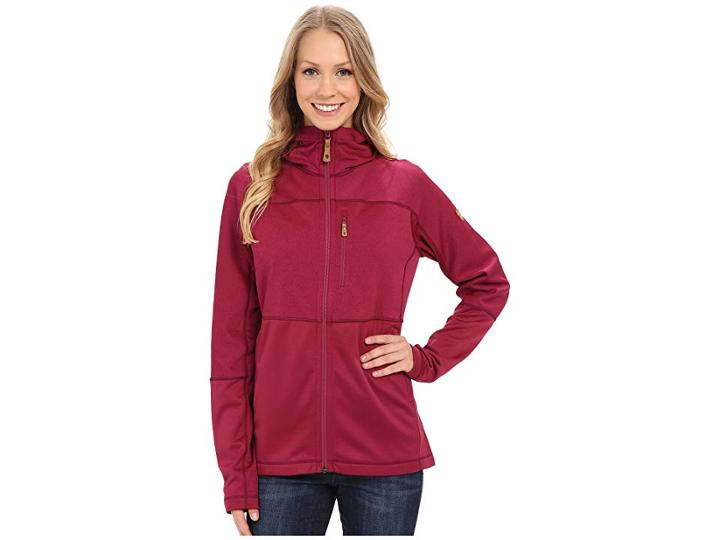 Fjallraven Abisko Trail Fleece (plum) Women's Fleece