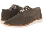 Toms Brogue (tarmac Olive Suede) Men's Lace Up Casual Shoes