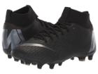 Nike Kids Superfly 6 Academy Mg Soccer (little Kid/big Kid) (black/anthracite/black/light Crimson) Kids Shoes