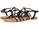 Report Genny (black Synthetic) Women's Sandals