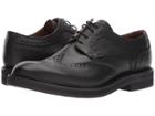 Eleventy Pebbled Leather Wingtip Lace-up (black) Men's Lace Up Wing Tip Shoes