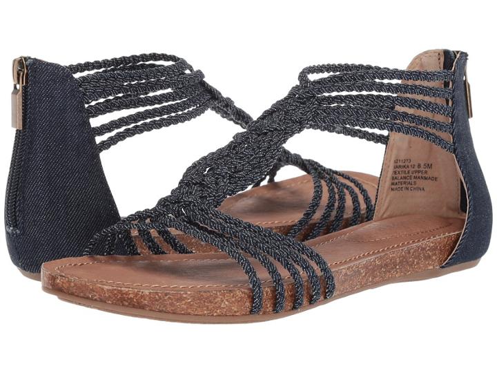 Me Too Nakira (navy Denim) Women's Dress Sandals