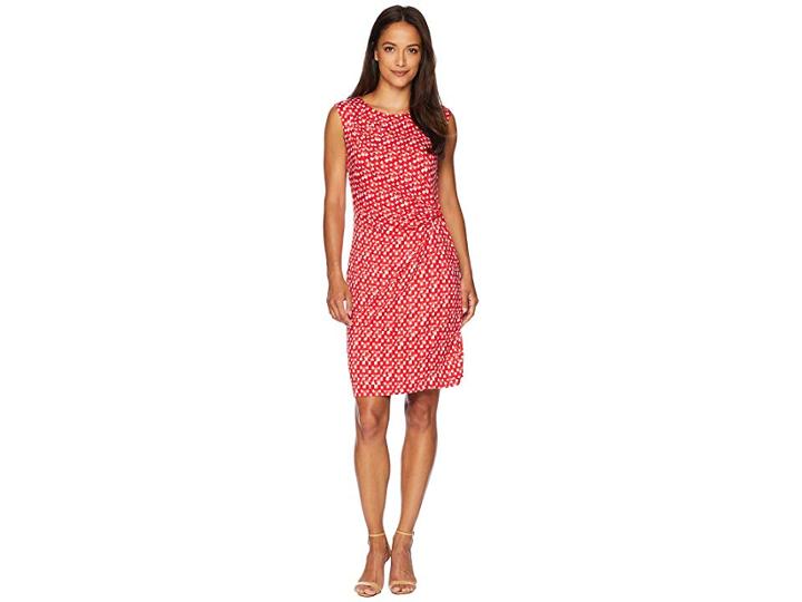 Nic+zoe Petite Two To Tango Twist Dress (multi) Women's Dress