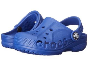 Crocs Kids Baya (toddler/little Kid) (cerulean Blue) Kids Shoes