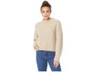 Frye Julie Long Sleeve Mock Neck Sweater (blush) Women's Sweater