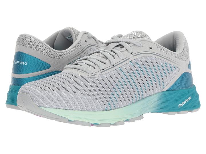 Asics Dynaflyte 2 (mid Grey/aqua/glacier) Women's Running Shoes
