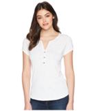 Kuhl Virtue Short Sleeve (white) Women's Clothing