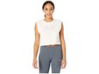 Puma Sleeveless Crop Top (vanilla Ice) Women's Clothing