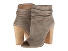 Kristin Cavallari Laurel Peep Toe Bootie (grey Kid Suede) Women's Dress Pull-on Boots
