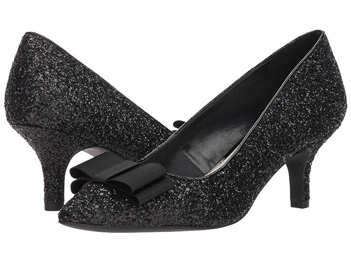 Anne Klein Fia (black/black Synthetic) Women's Shoes