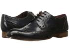 Ted Baker Gryene (dark Blue Leather) Men's Lace Up Wing Tip Shoes