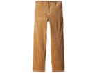 Polo Ralph Lauren Kids Slim Fit Stretch Corduroy Pants (big Kids) (dark Beige) Boy's Casual Pants