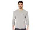 U.s. Polo Assn. Long Sleeve Crew Neck T-shirt (heather Gray) Men's T Shirt