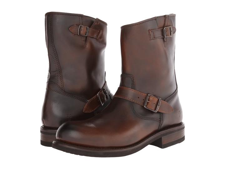 Frye Sutton Engineer (whiskey Antique Full Grain) Cowboy Boots
