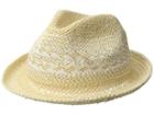 Echo Design Sunshine Fedora Hat (white) Caps