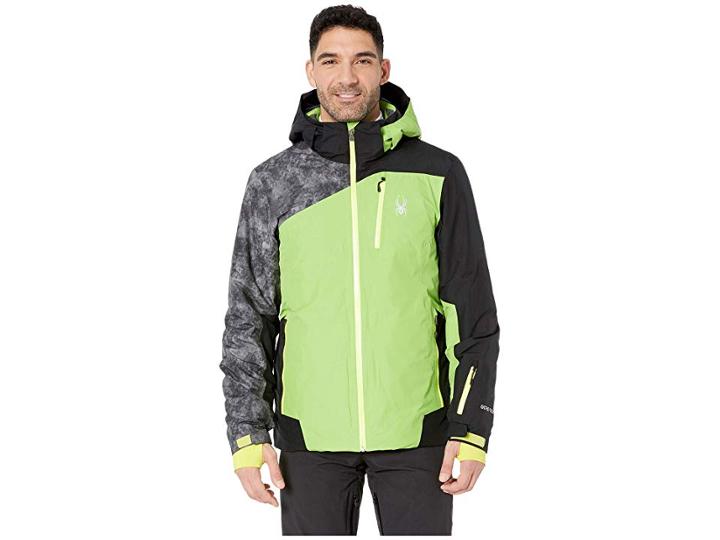 Spyder Copper Jacket (fresh/black/cloudy Tonal Distress Polar) Men's Coat