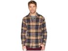 Rvca Ludlow Flannel (wood) Men's Clothing