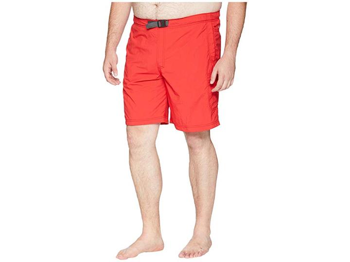 Columbia Big And Tall Palmerston Peaktm Shorts (red Spark) Men's Shorts