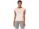 Asics Short Sleeve Top (frosted Rose) Women's Clothing