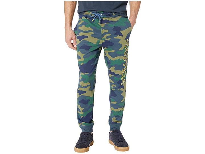 Nautica Camo Jogger (ensign Blue) Men's Casual Pants