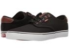 Vans Chima Ferguson Pro ((brushed Twill) Black) Men's Skate Shoes