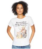 Lucky Brand Smokey The Bear Tee (lucky White) Women's T Shirt