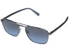Prada 0pr 61us (black/polarized Grey Gradient) Fashion Sunglasses