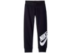 Nike Kids Sportswear Futura Fleece Jogger (little Kids) (black) Girl's Casual Pants