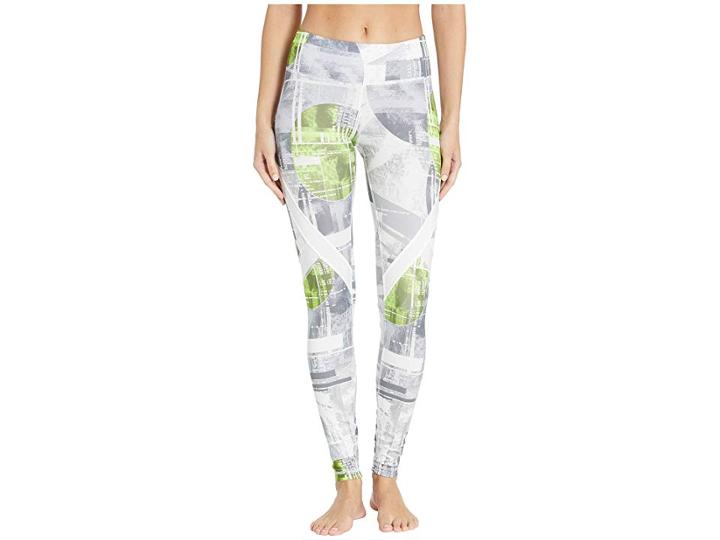 Reebok Work Out Ready Meet You There Moonshift Tights (gray) Women's Casual Pants