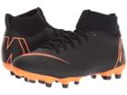 Nike Kids Superfly 6 Academy Mg Soccer (little Kid/big Kid) (black/total Orange/white) Kids Shoes