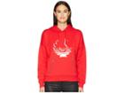 Belstaff Devonia Phoenix Logo Hoodie (lava Red) Women's Sweatshirt