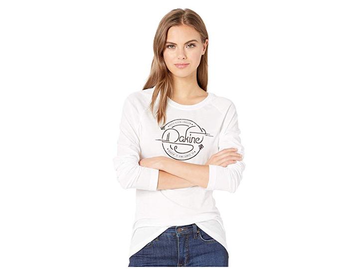 Dakine Long Sleeve Tech Tee (white Label) Women's Clothing