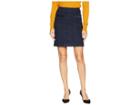 Joules Sheridan Tweed Skirt (navy Tweed) Women's Skirt