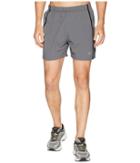 Asics Legends 5 Shorts (dark Grey Heather) Men's Shorts