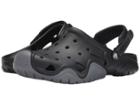 Crocs Swiftwater Clog (black/charcoal) Men's  Shoes