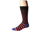 Paul Smith Cube Odd Stripe Sock (black) Men's Crew Cut Socks Shoes