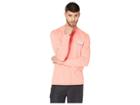 Quiksilver Heritage Surf Long Sleeve Tee (coral Heather) Men's Long Sleeve Pullover