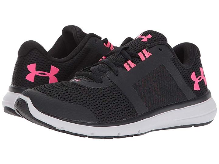 Under Armour Micro G Fuel Rn Fuse (black/glacier Gray/penta Pink) Women's Running Shoes