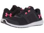 Under Armour Micro G Fuel Rn Fuse (black/glacier Gray/penta Pink) Women's Running Shoes