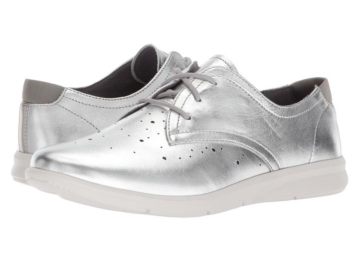 Rockport Ayva Oxford (silver) Women's Lace Up Casual Shoes