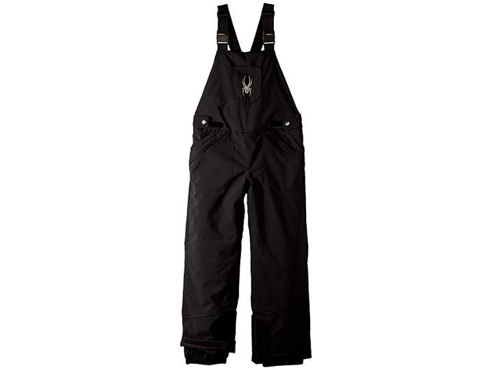 Spyder Kids Moxie Overall Pants (big Kids) (black/black) Girl's Outerwear