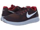 Nike Free Rn 2017 (black/hydrogen/blue/tough Red/port Wine) Men's Running Shoes