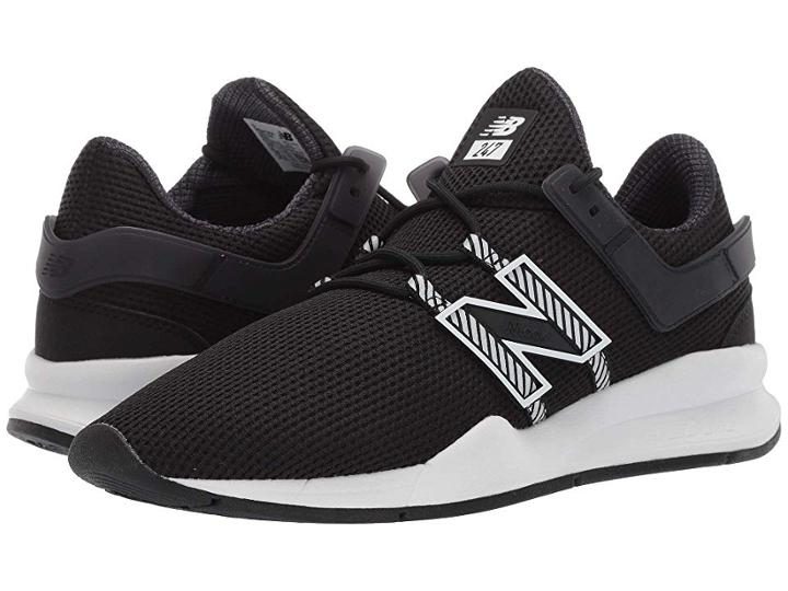 New Balance Classics 247dv1-usa (black/white) Men's Shoes