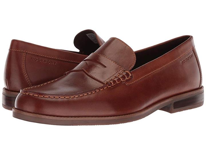 Rockport Cayleb Penny (brown) Men's Shoes