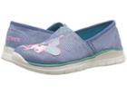 Skechers Kids Pureflex 3 85505l (little Kid/big Kid) (blue/turquoise) Girl's Shoes