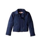 Urban Republic Kids Moto Thinfill Quilted Jacket (little Kids/big Kids) (navy) Girl's Coat